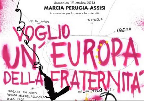 In marcia per l'Europa della Fraternità