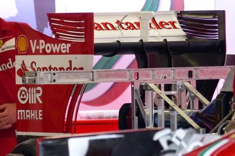 Gp Suzuka: la configurazione aerodinamica della Ferrari F14 T