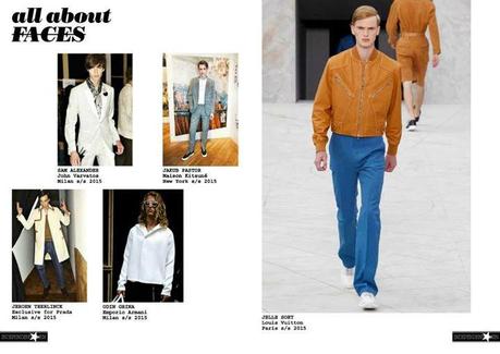 INDEPENDENT MEN DIARY SEPTEMBER 2014 FASHION MODELS LIFESTYLE