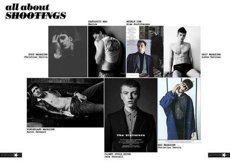 INDEPENDENT MEN DIARY SEPTEMBER 2014 FASHION MODELS LIFESTYLE