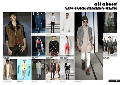 INDEPENDENT MEN DIARY SEPTEMBER 2014 FASHION MODELS LIFESTYLE NEW YORK FASHION WEEK