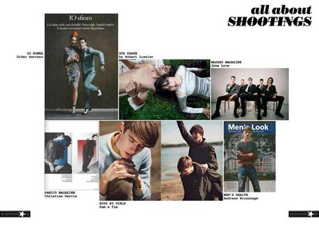 INDEPENDENT MEN DIARY SEPTEMBER 2014 FASHION MODELS LIFESTYLE