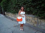 White Orange outfit