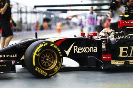 Pastor Maldonado Lotus E22 Renault