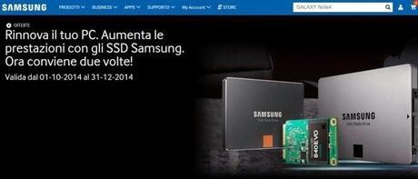 Promozione Rinnova il tuo PC con gli SSD Samsung: ora conviene due volte!