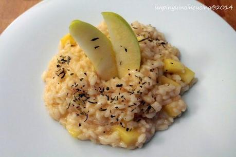 Risotto delizioso alle mele 