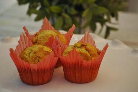 Muffins alle banane e arachidi