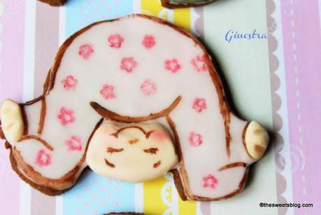 biscotti decorati per festeggiare una nascita o un battesimo - baby cookies