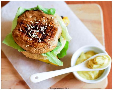 Portobello buns  & veg burger