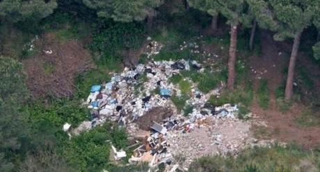 Discarica scoperta in località San Vito