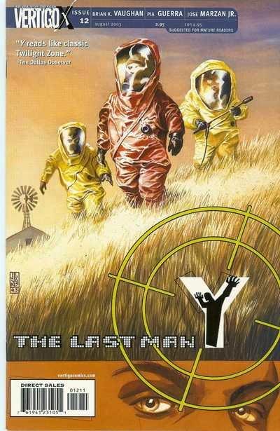 COVER GALLERY - J. G. JONES - Y THE LAST MAN