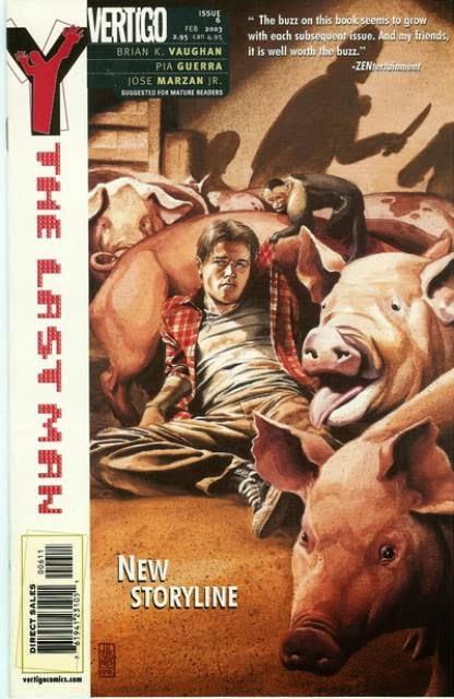 COVER GALLERY - J. G. JONES - Y THE LAST MAN