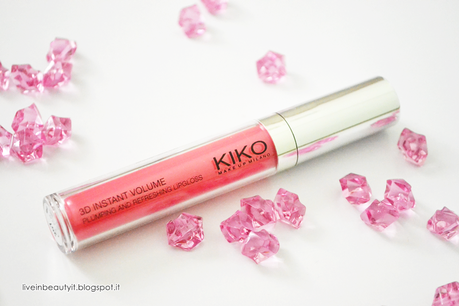 Kiko, 3D Instant Volume Lipgloss - Review and swatches