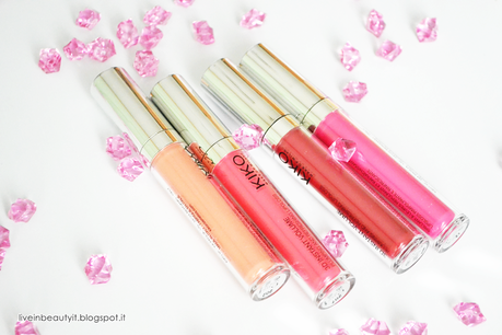 Kiko, 3D Instant Volume Lipgloss - Review and swatches