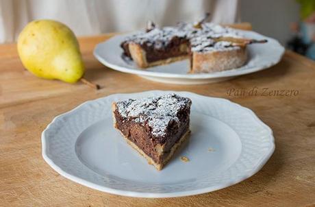 crostata frangipane al cacao