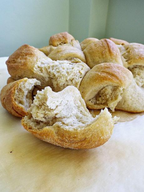 Pane intrecciato alle patate americane