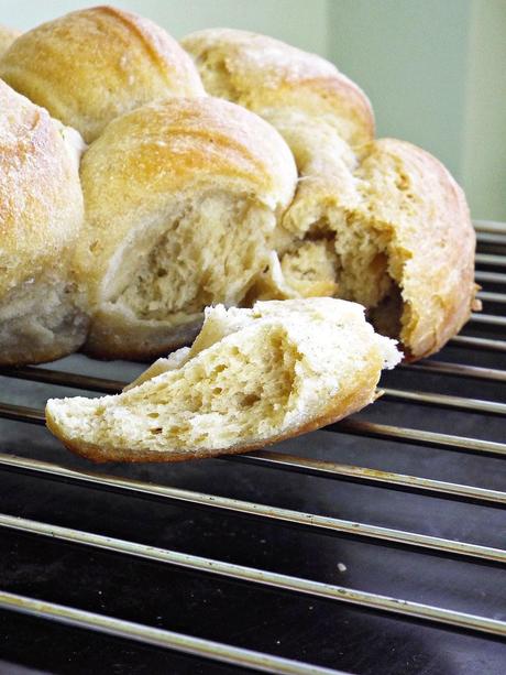 Pane intrecciato alle patate americane