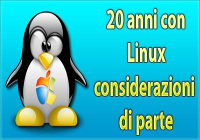 20 anni con Linux - retrospettiva di parte