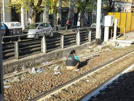 Godenzio è arrivato a Tor Pignattara. Approdo a Roma del clochard cinese più famoso d'Italia