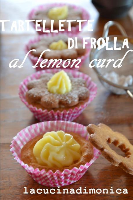 TARTELLETTE DI FROLLA AL LEMON CURD