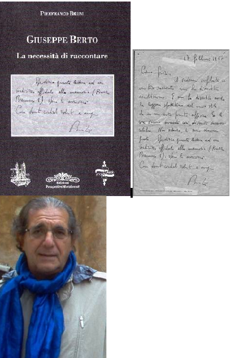 Berto nel Centenario tra l’Ecclesiaste e la lettera inedita a Francesco Grisi nel libro “La necessità di raccontare”  di Pierfranco Bruni