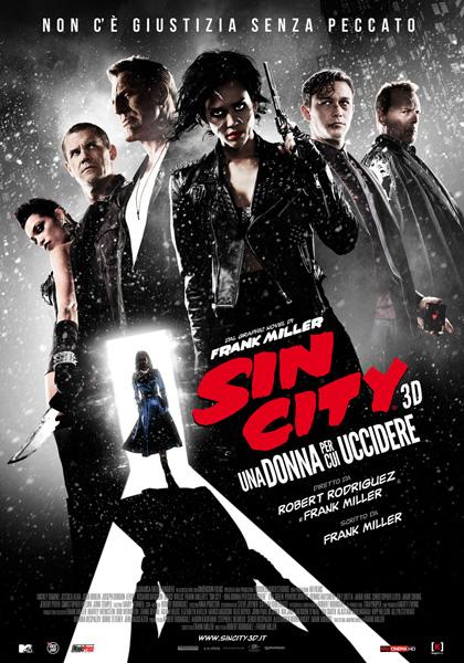 Locandina italiana Sin City - Una donna per cui uccidere