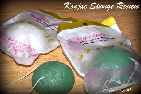 Recensione: Konjac Sponge