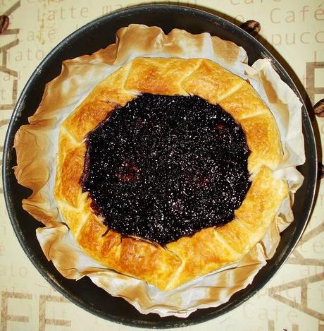 Crostata alla marmellata di more