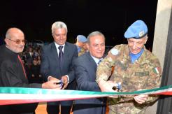 Libano/ Attività CIMIC. I Caschi blu realizzano l’edificio municipale di Debel con la comunità locale