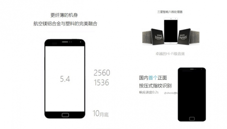 Meizu Mx4 pro leak 658x374 Meizu MX4 Pro costerà solo 325 euro? smartphone news  meizu mx4 pro meizu 