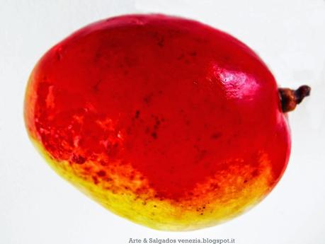 Bolo integral de manga e caramelo Ciambellone integrale di mango al caramello