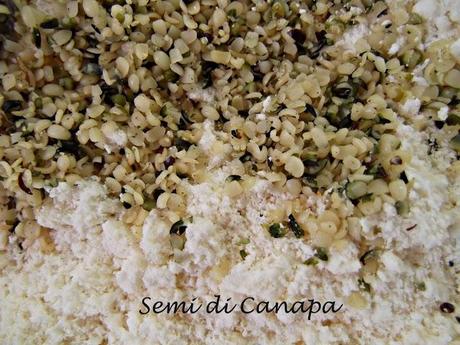 Biscoito de farinha Taralli di farina di tapioca e semi di canapa