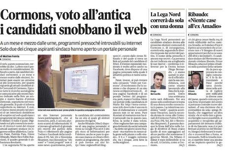 Candidati e Web.