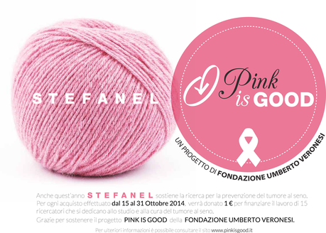 Stefanel: Sostiene l' iniziativa “Pink is Good”