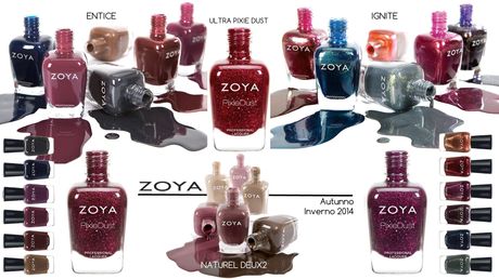 AUTUNNO INVERNO 2014•15: ZOYA Collezione smalti