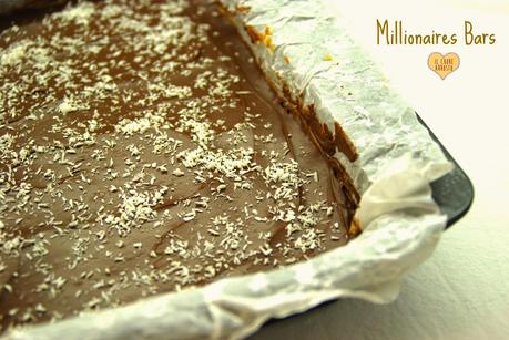 COCONUT MILLIONAIRES BARS...ossia le barrette Millionaires riviste e veloci!