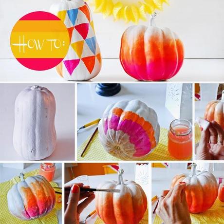 Zucche decorate [Idee&DIY]