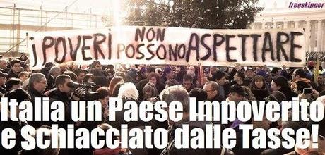 Tartassati: 161 giorni di lavoro gratis per pagare le tasse!