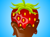 Fragole cioccolato Inkscape