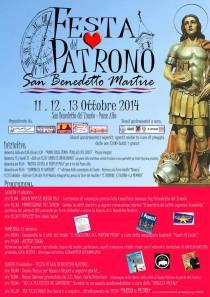 programma san benedetto martire 2014