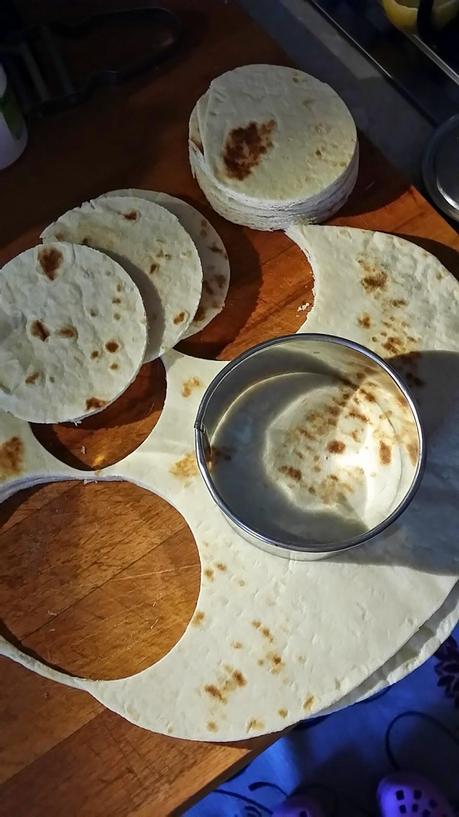 Snack alternativo, Cestini di piadina gusto pizza