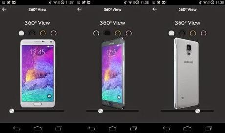 Come provare il Samsung Galaxy Note 4 grazie ad un'applicazione Android