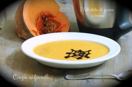 Vellutata di zucca e cocco col Bimby