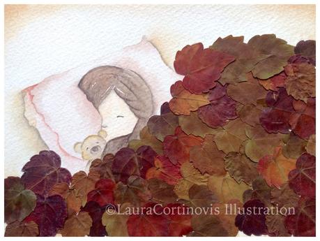 Come creare illustrazioni con le foglie...tutorial autunnale