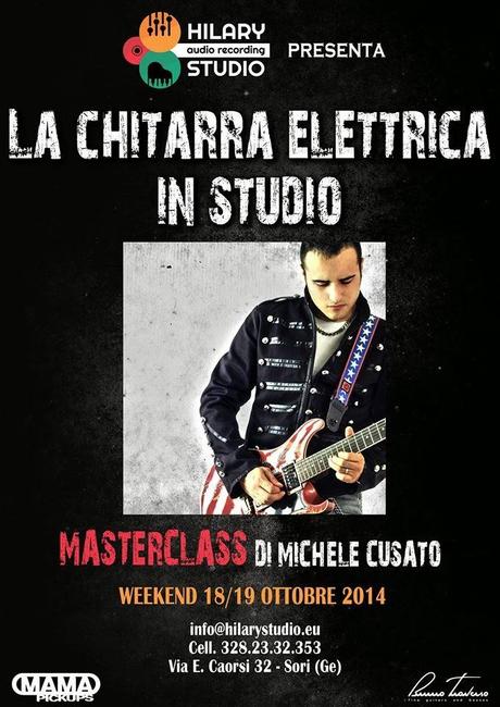 Masterclass di Michele Cusato al nuovo Hilary Audio