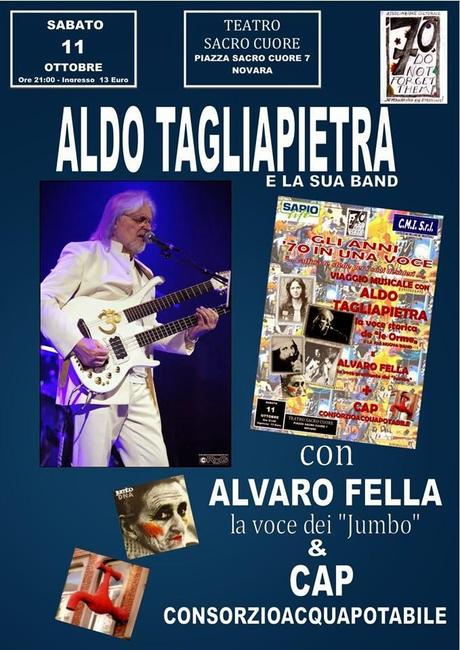 Aldo Tagliapietra e la sua Band + Alvaro Fella e CAP: doppio appuntamento live