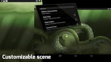  Kraken Live Wallpaper   il mostro mitologico terrorizza i vostri Android!