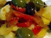 Pasticcio zucchine, olive peperoni
