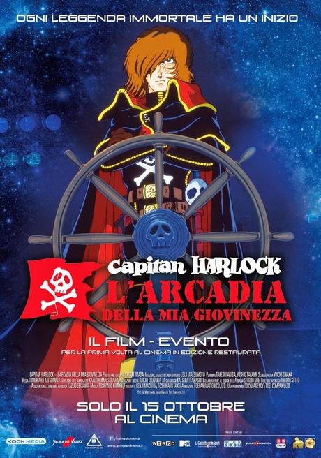 Capitan Harlock - l'Arcadia della mia giovinezza, il nuovo Film della Koch Media