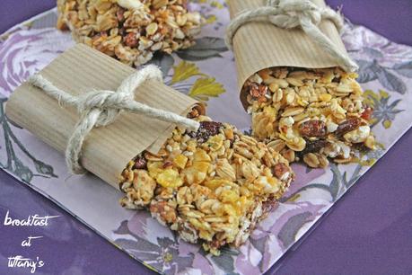 Barrette ai cereali fatte in casa / Granola bars home-made recipe